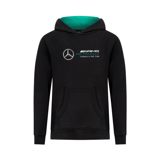 Mercedes fw large logo hoodie kid