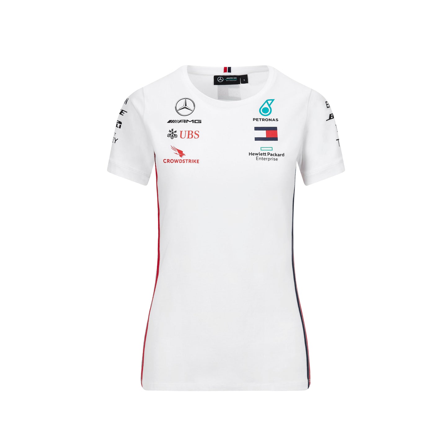 Mercedes Team T-shirt White Lady